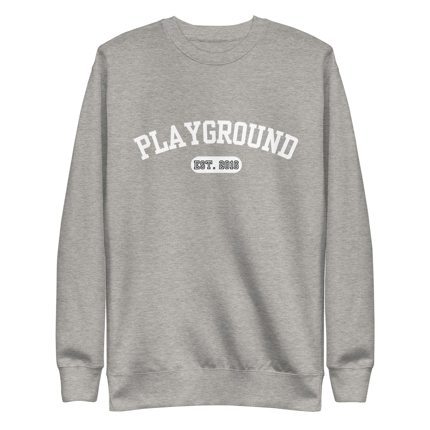 Playground Varsity Print Unisex Premium Sweatshirt