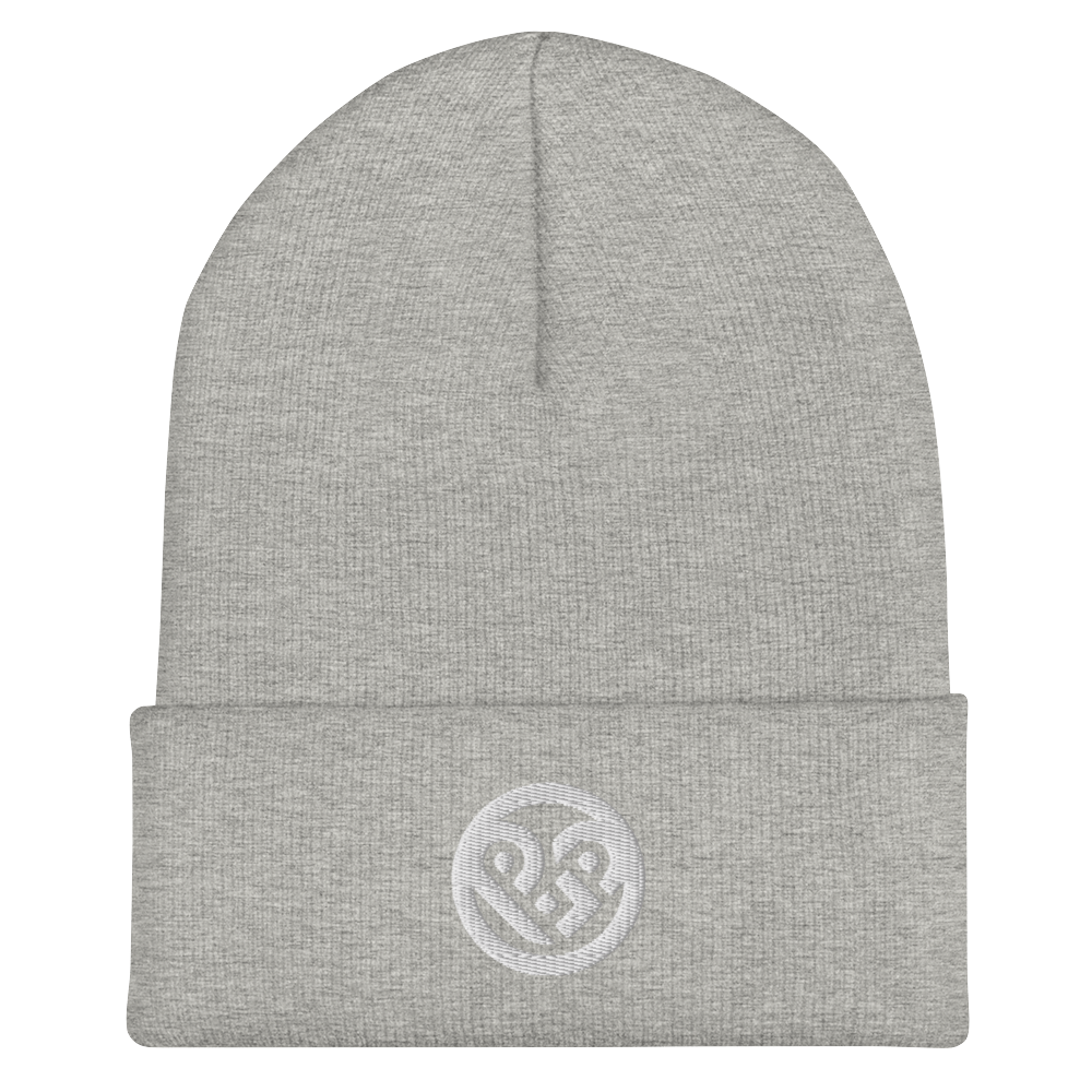 Cuffed Beanie Playground Love Circle Logo