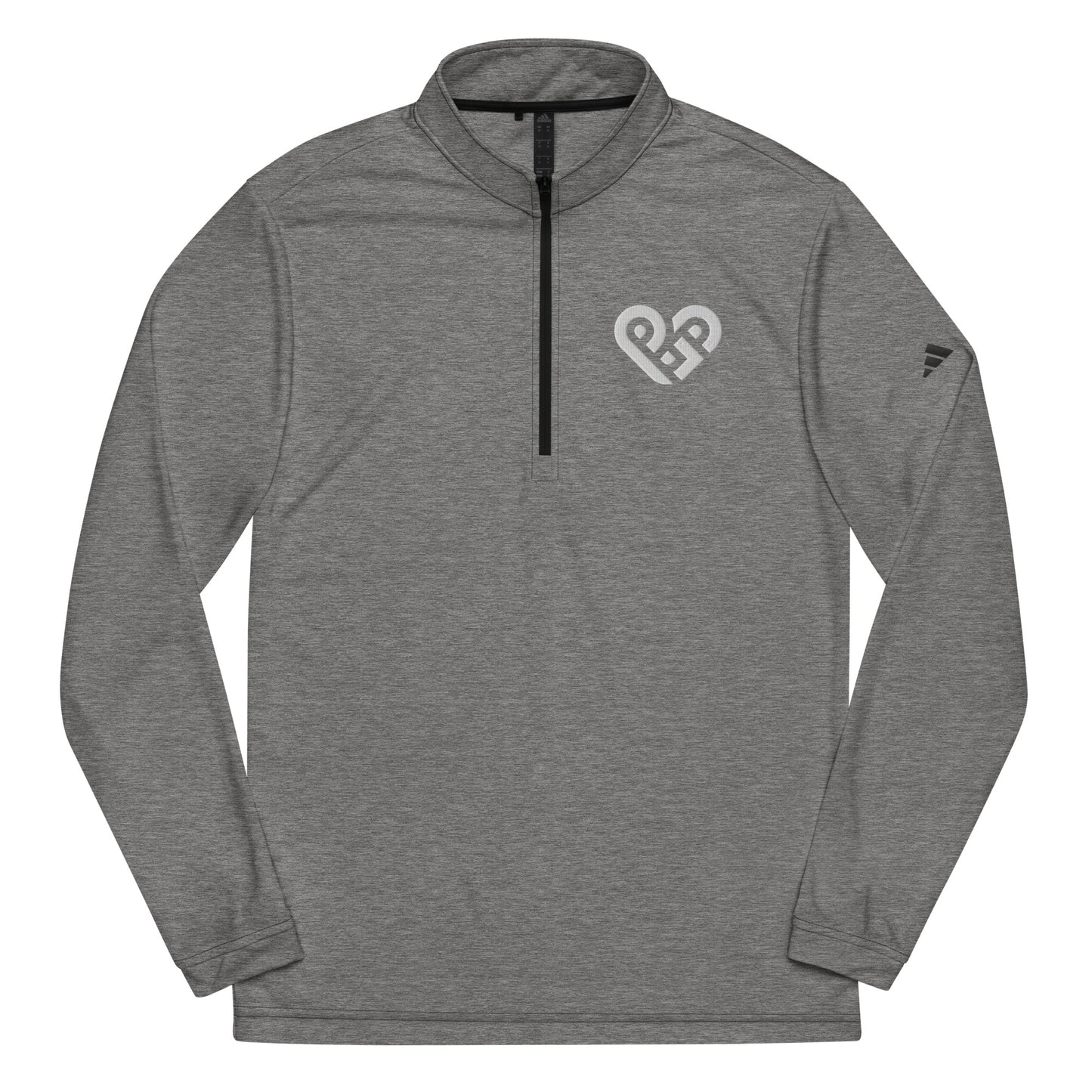 PG Heart Adidas Quarter zip pullover