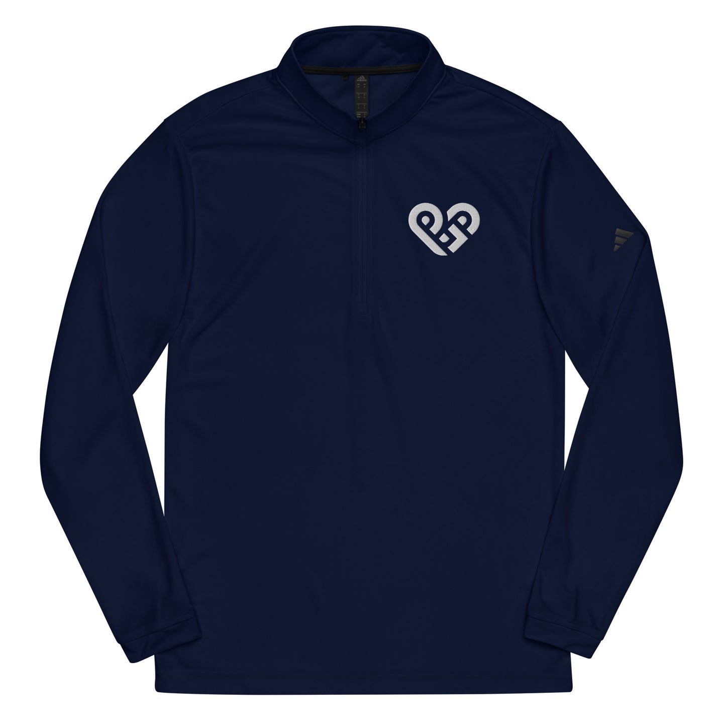 PG Heart Adidas Quarter zip pullover