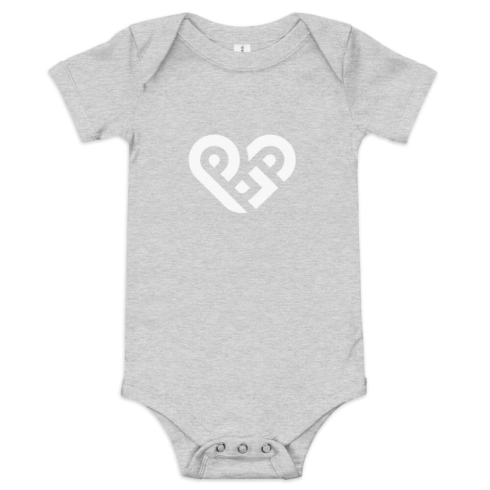 PG HEART LOGO Baby short sleeve one piece