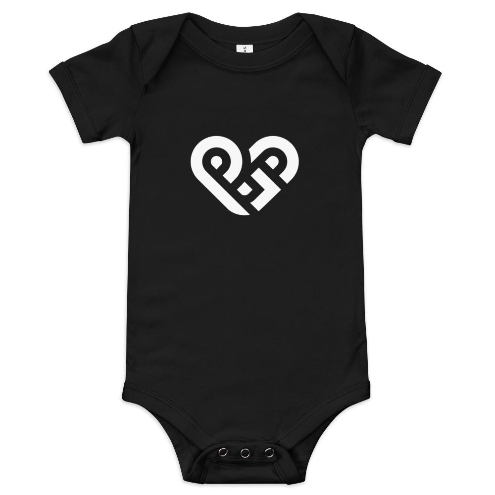PG HEART LOGO Baby short sleeve one piece