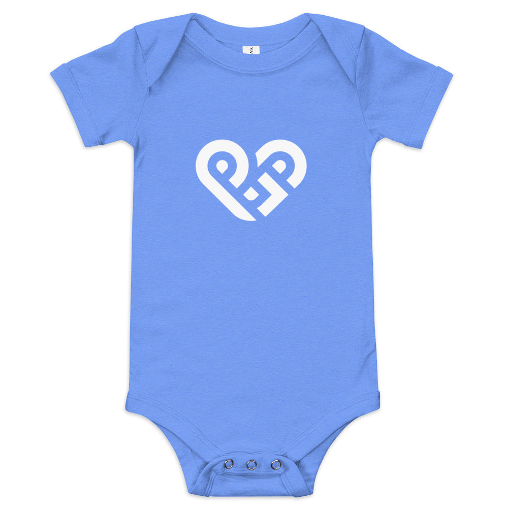 PG HEART LOGO Baby short sleeve one piece