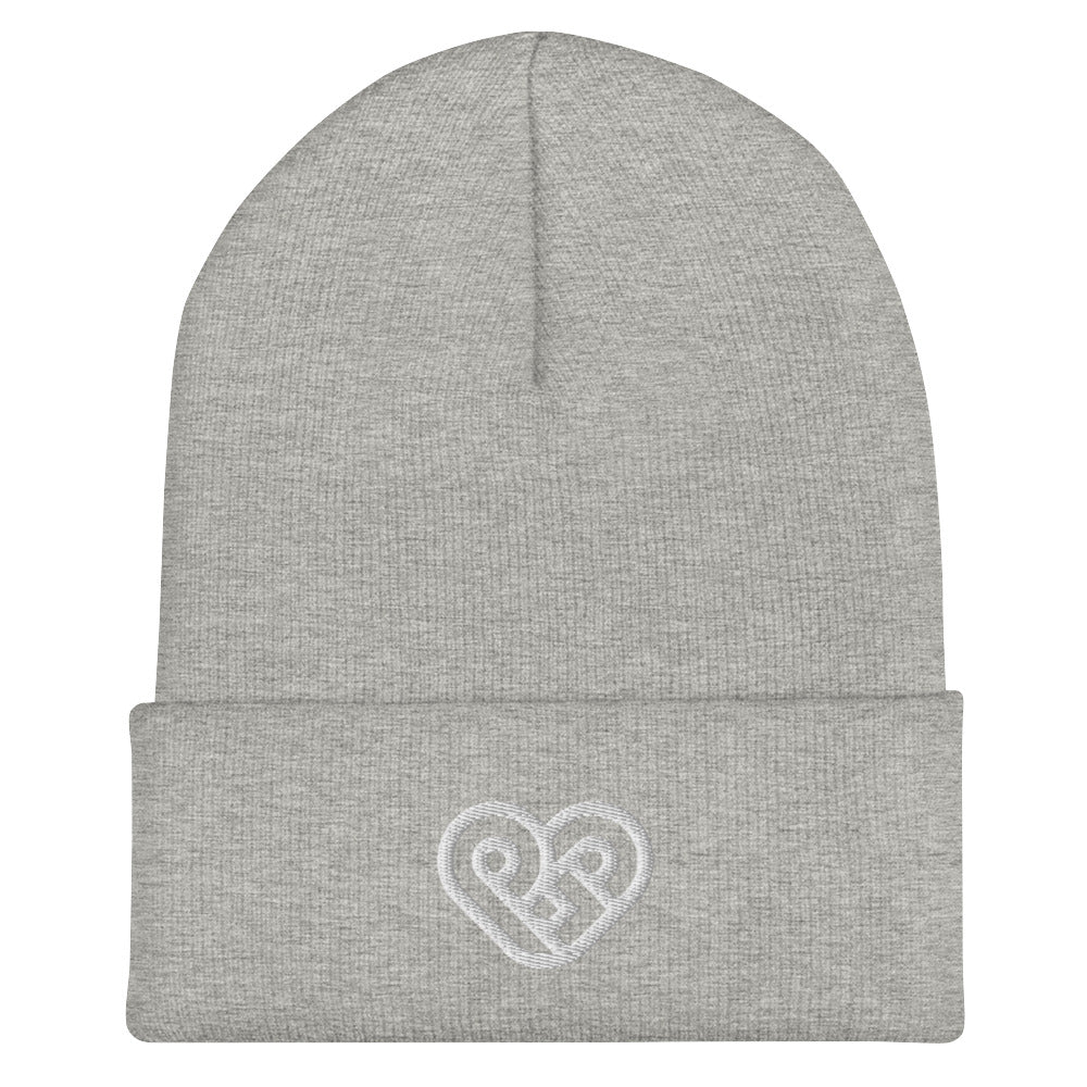 PG HEART Cuffed Beanie