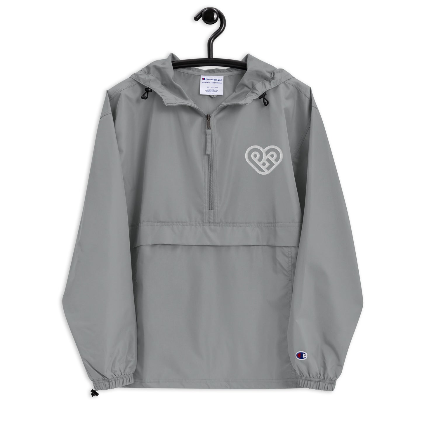 PG HEART Embroidered Champion Packable Jacket