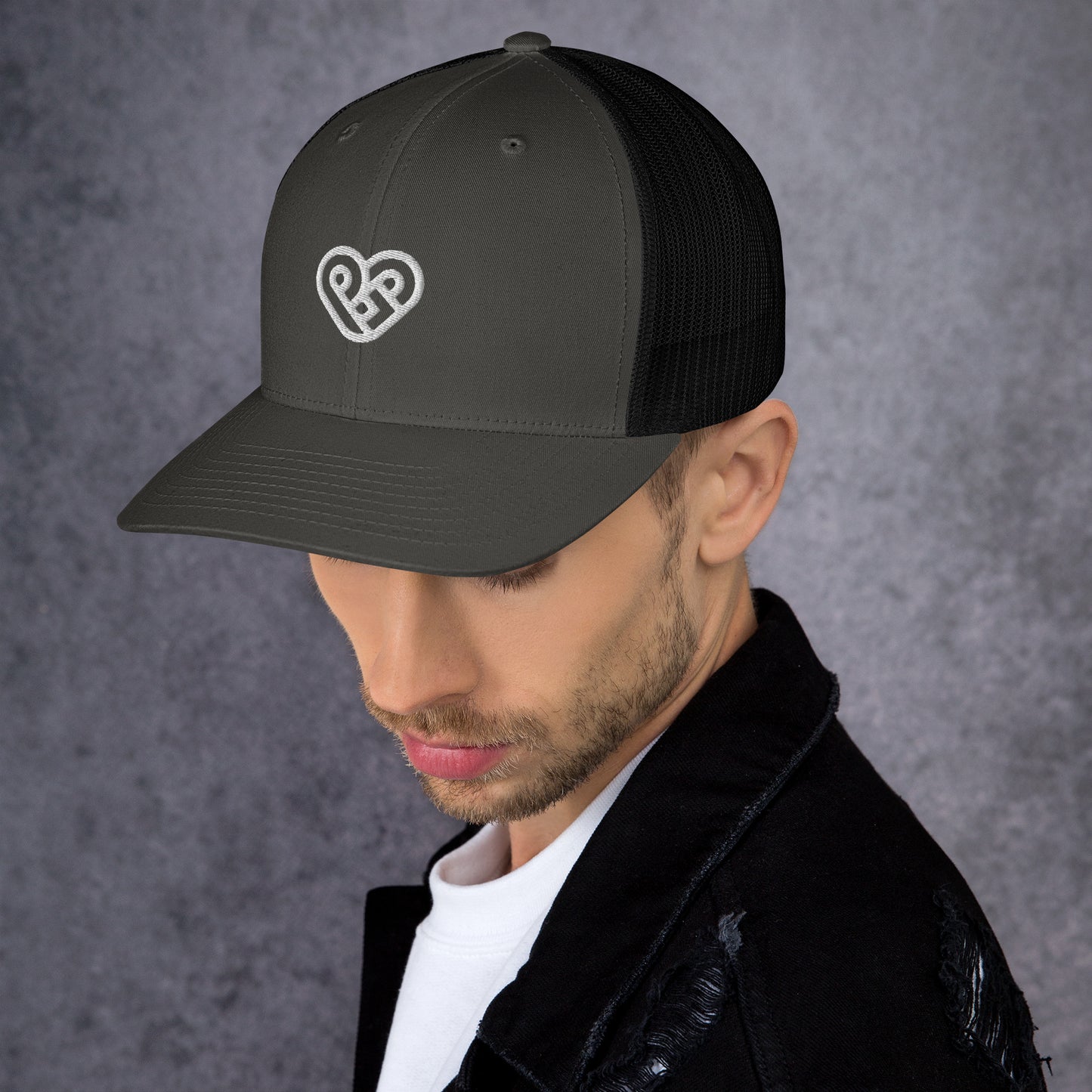 PG HEART Trucker Cap