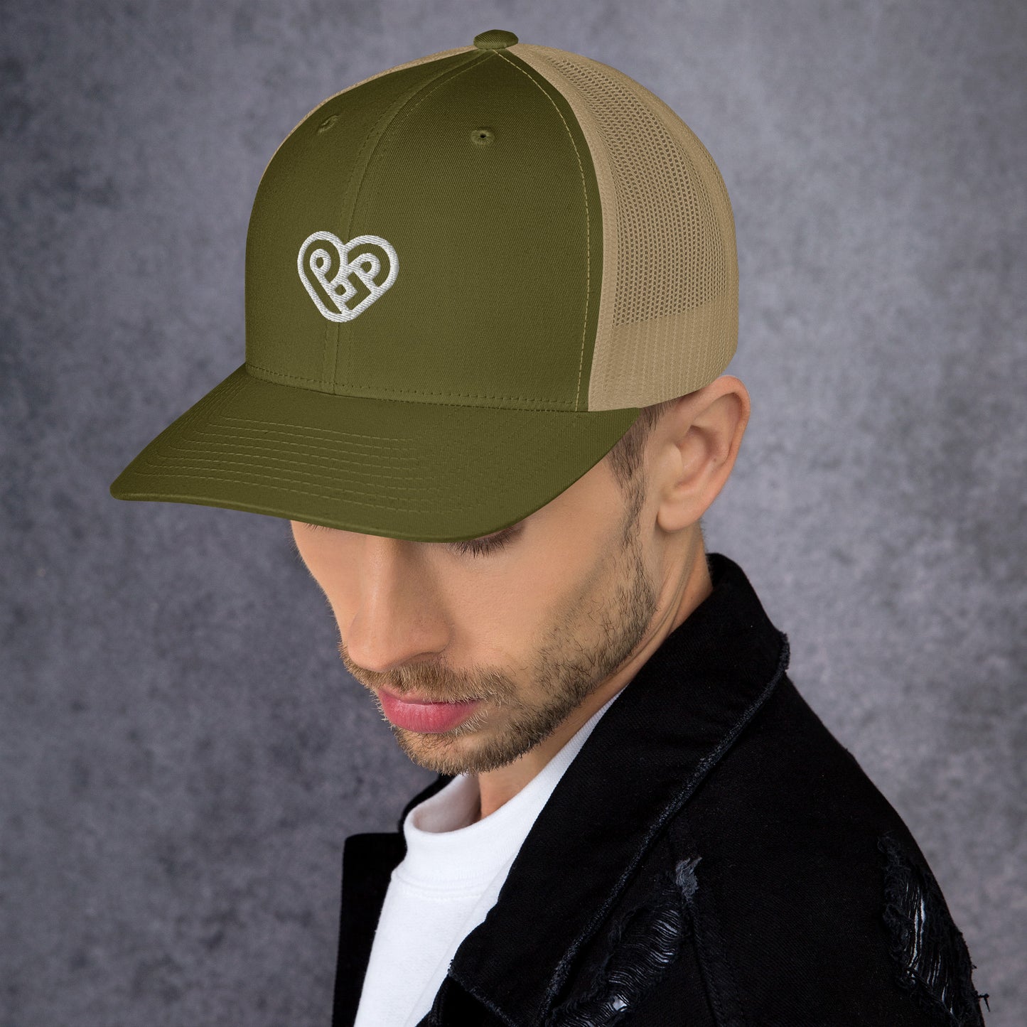 PG HEART Trucker Cap