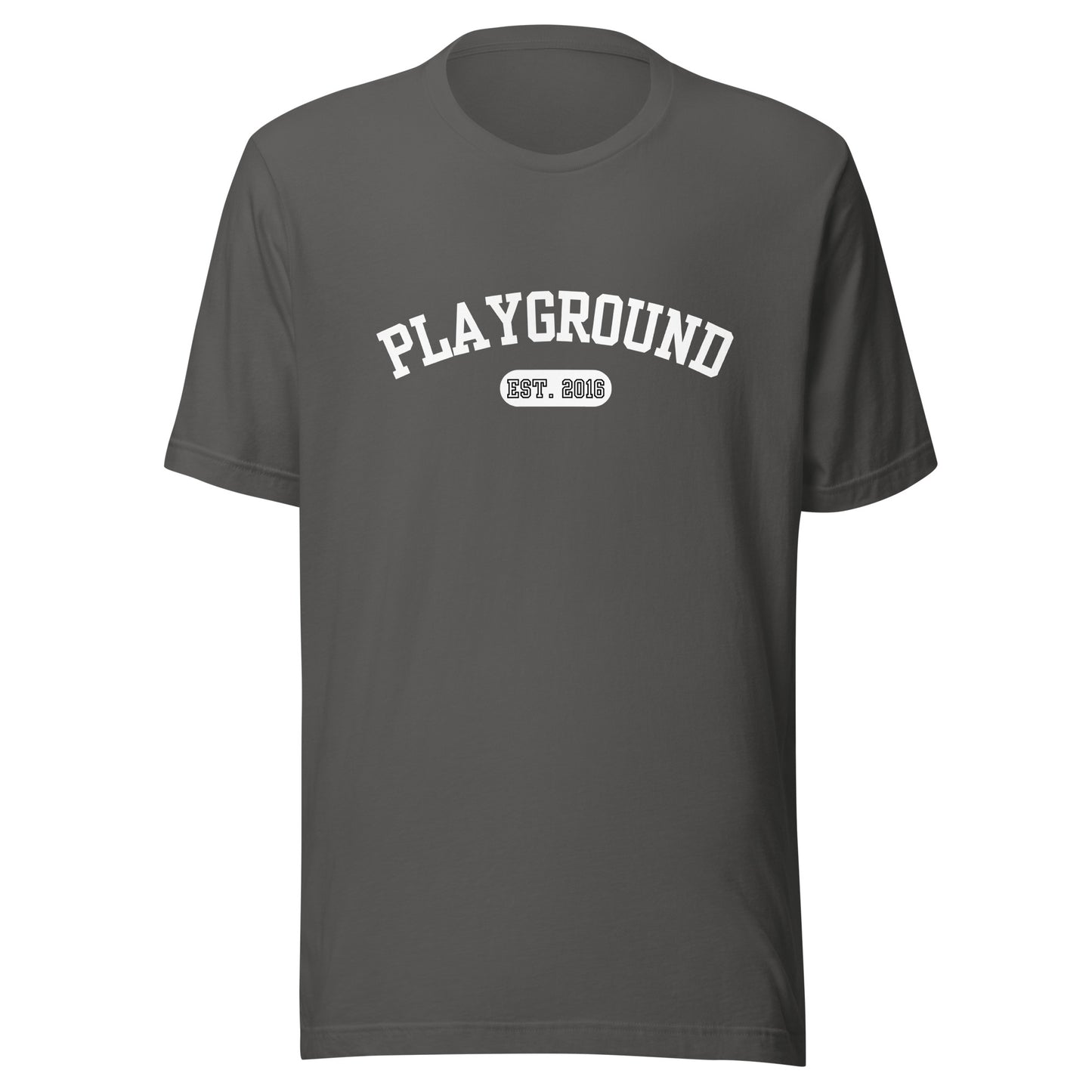 Playground Varsity Print Unisex t-shirt