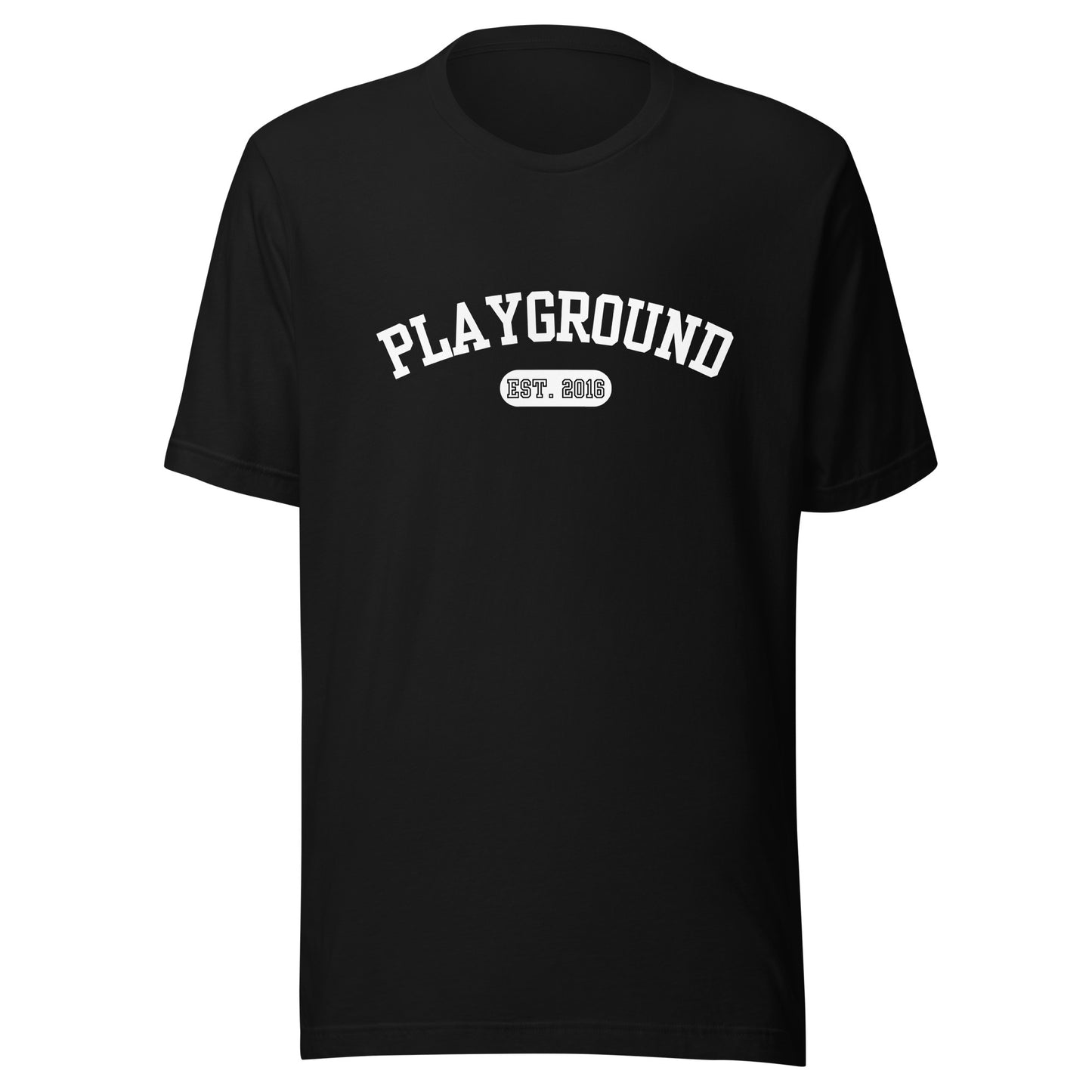 Playground Varsity Print Unisex t-shirt
