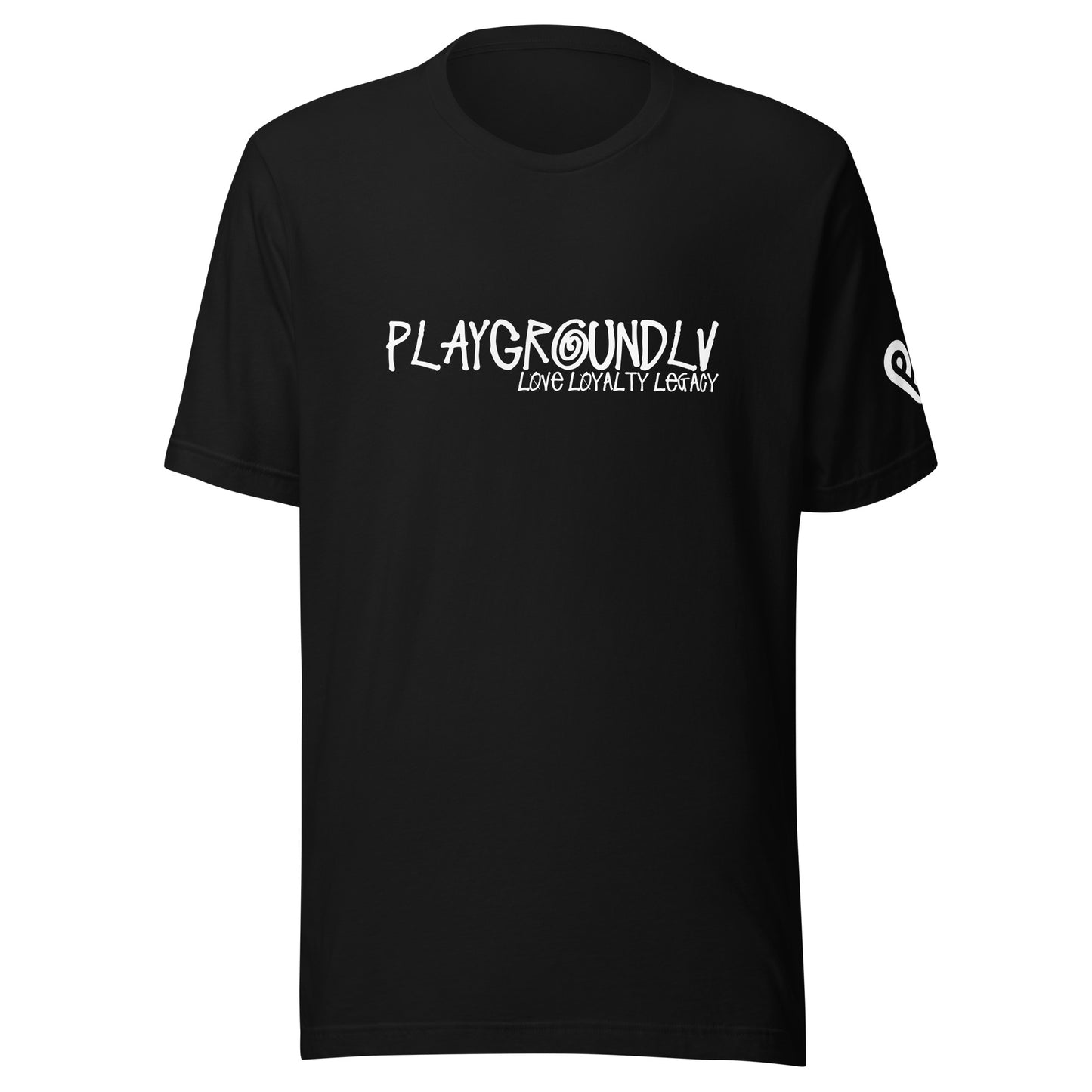 PG Heart on Sleeve Unisex t-shirt