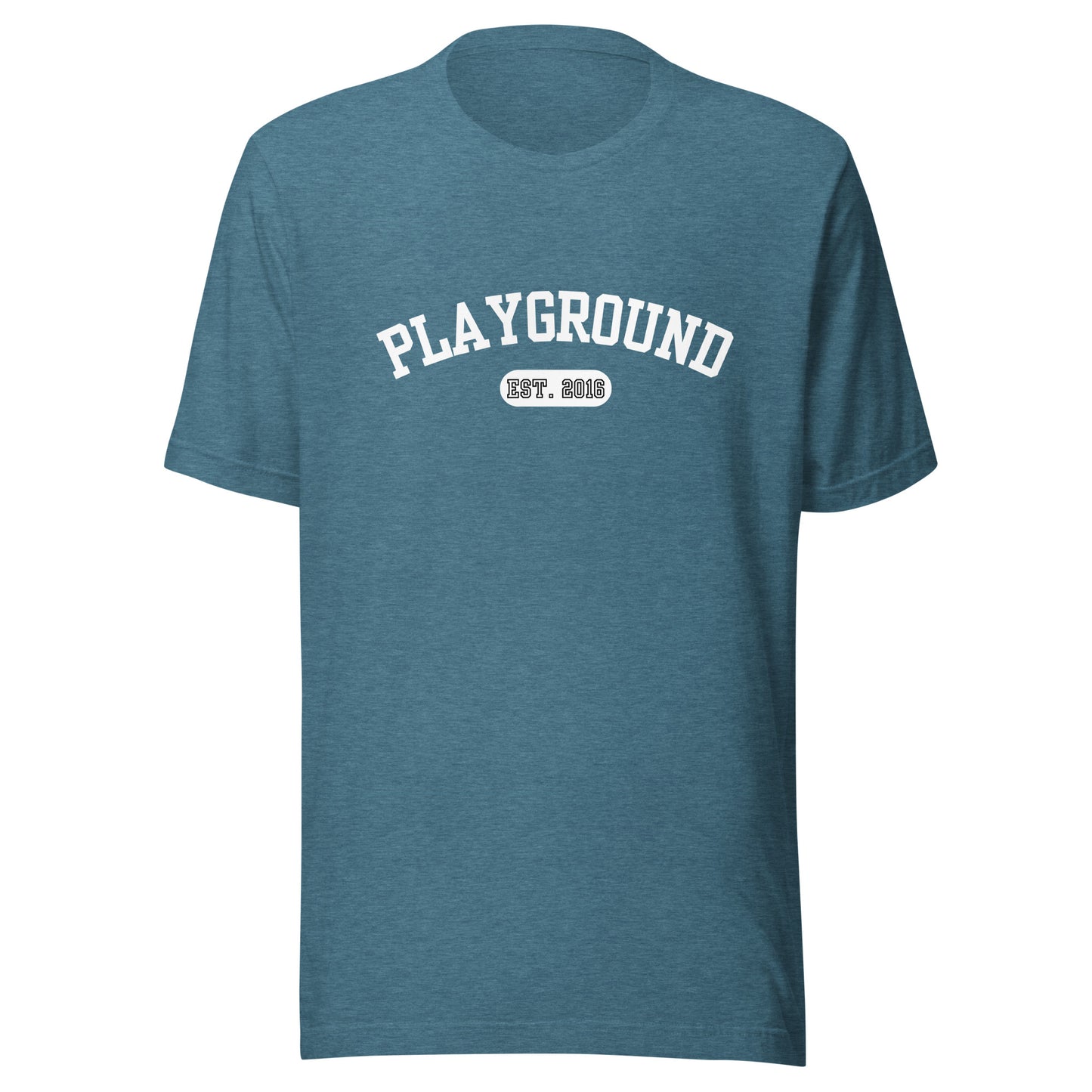 Playground Varsity Print Unisex t-shirt