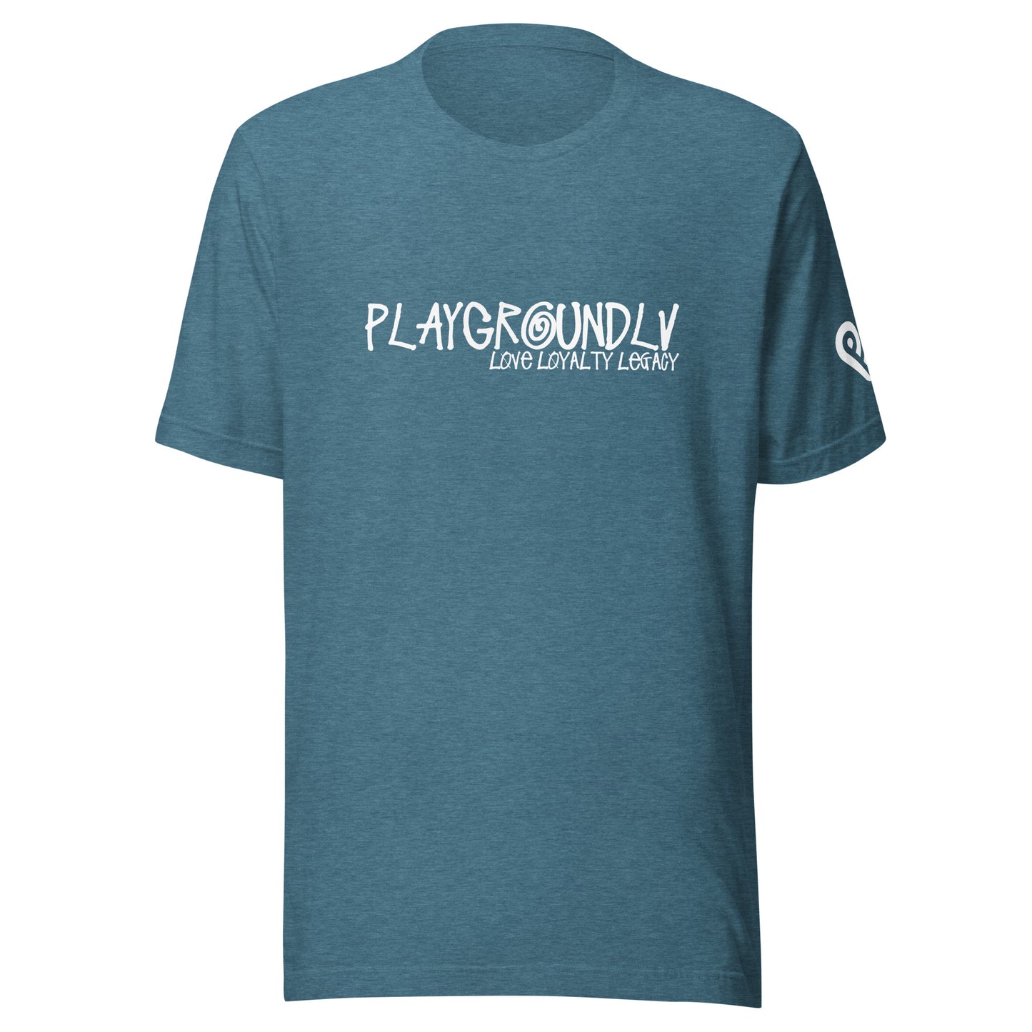 PG Heart on Sleeve Unisex t-shirt