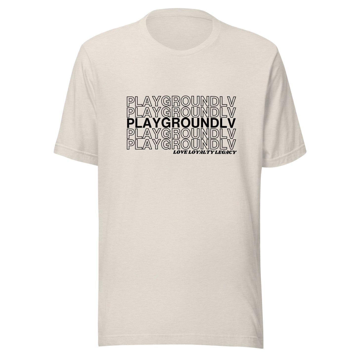 Playground Stack Unisex t-shirt