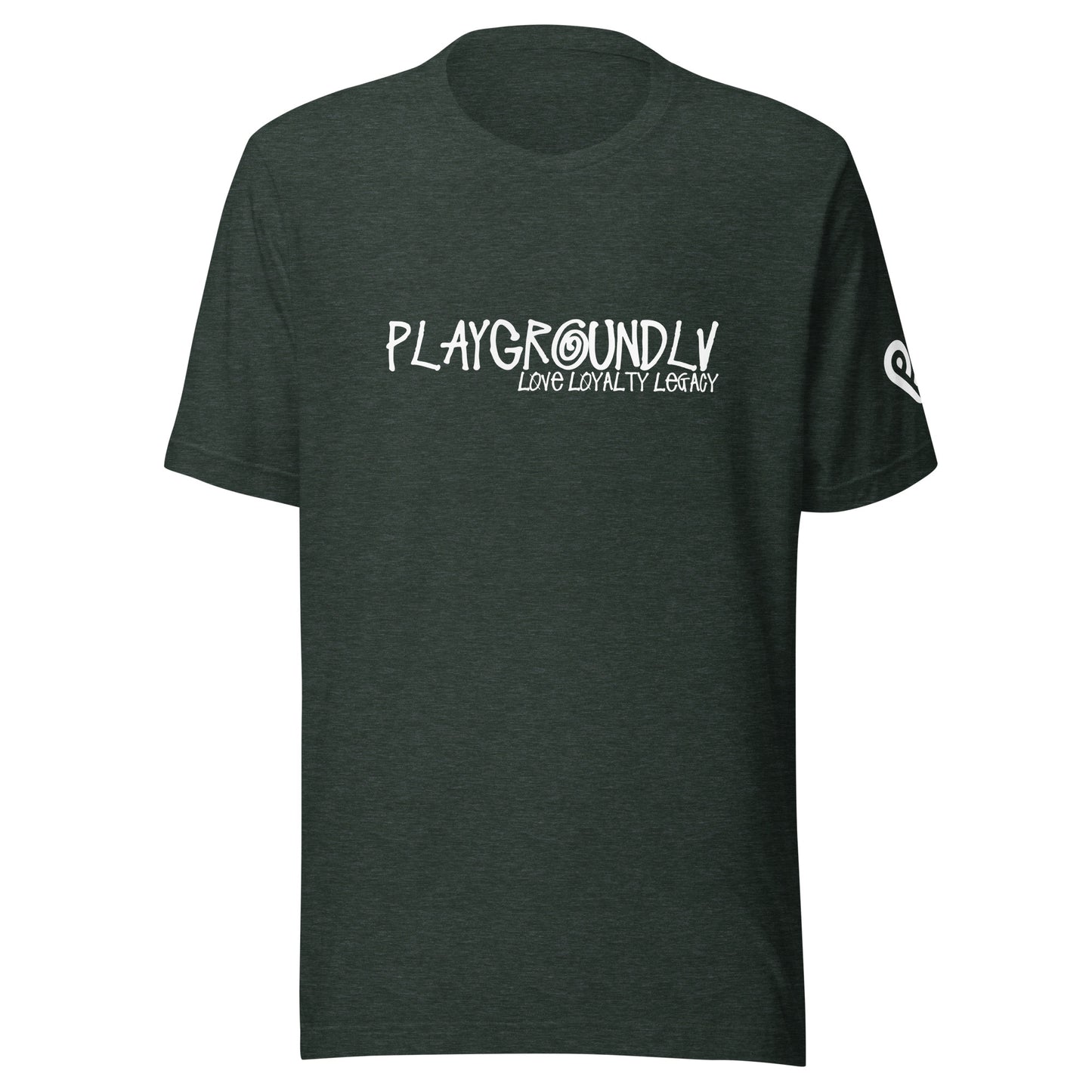 PG Heart on Sleeve Unisex t-shirt