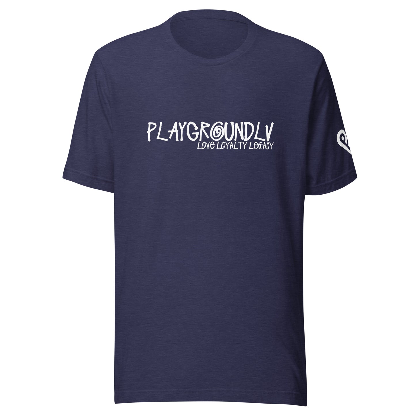 PG Heart on Sleeve Unisex t-shirt