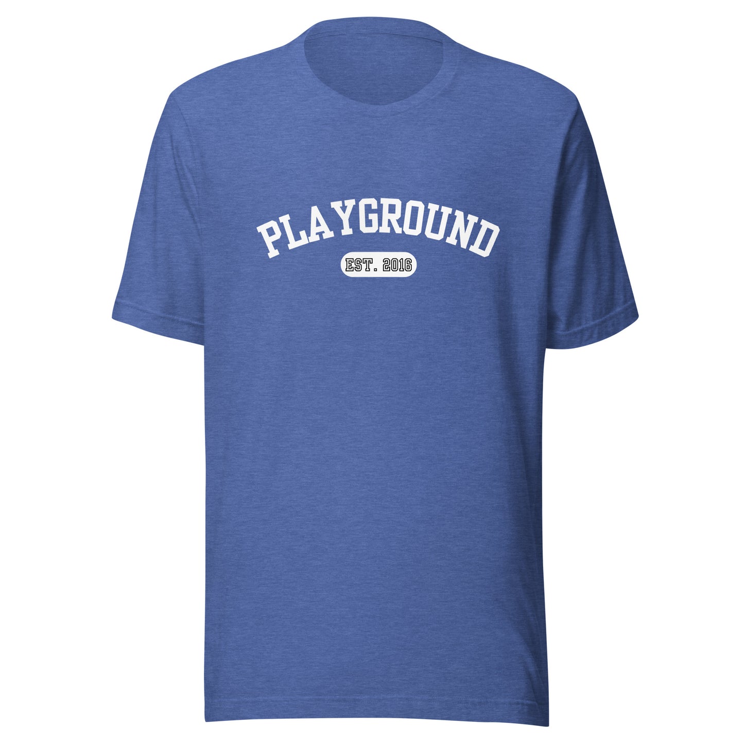 Playground Varsity Print Unisex t-shirt