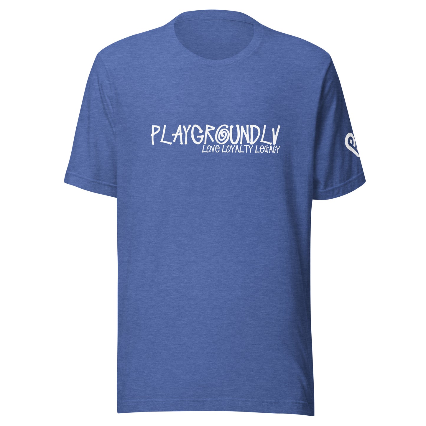 PG Heart on Sleeve Unisex t-shirt