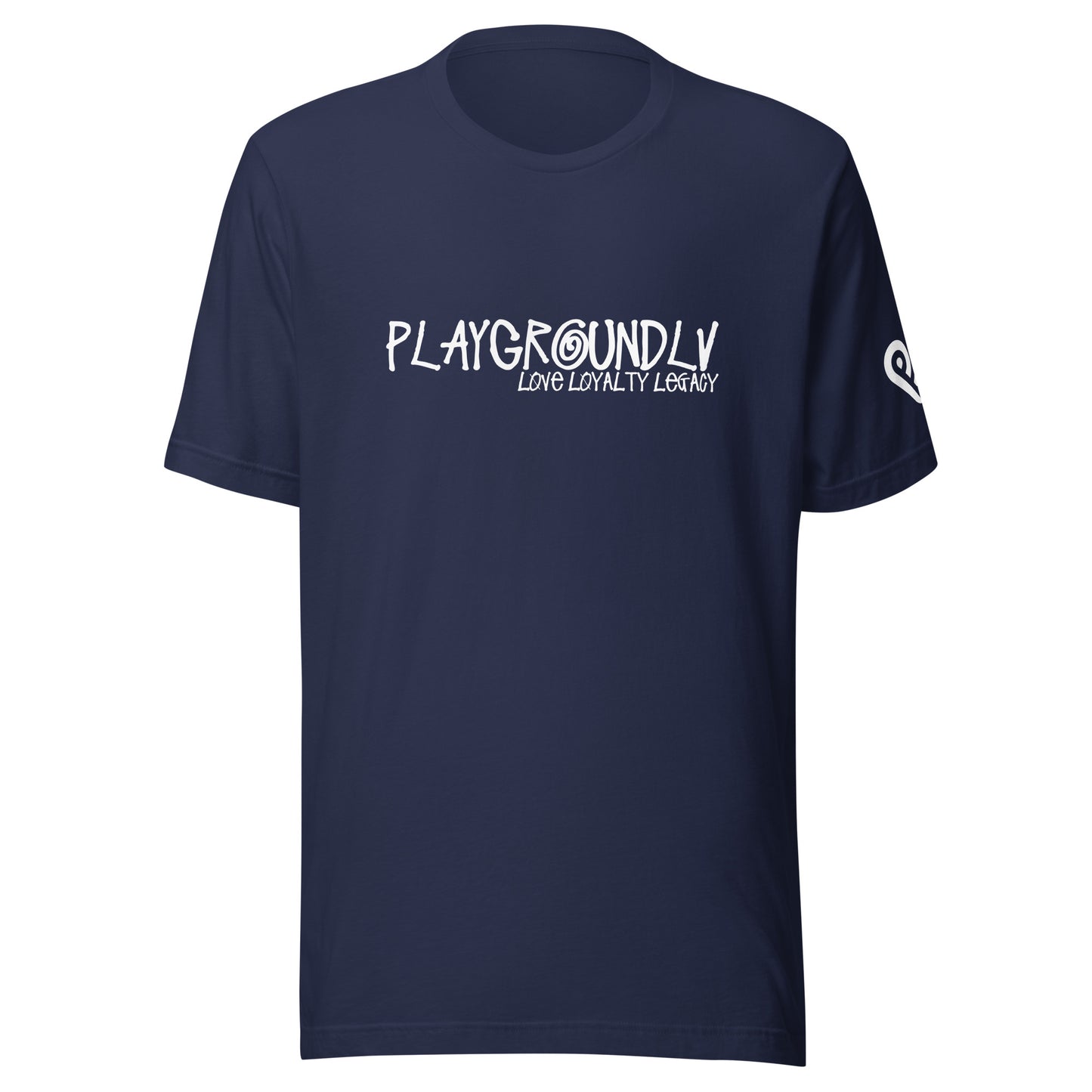 PG Heart on Sleeve Unisex t-shirt