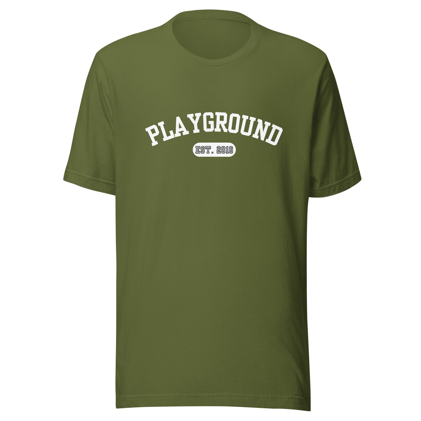 Playground Varsity Print Unisex t-shirt