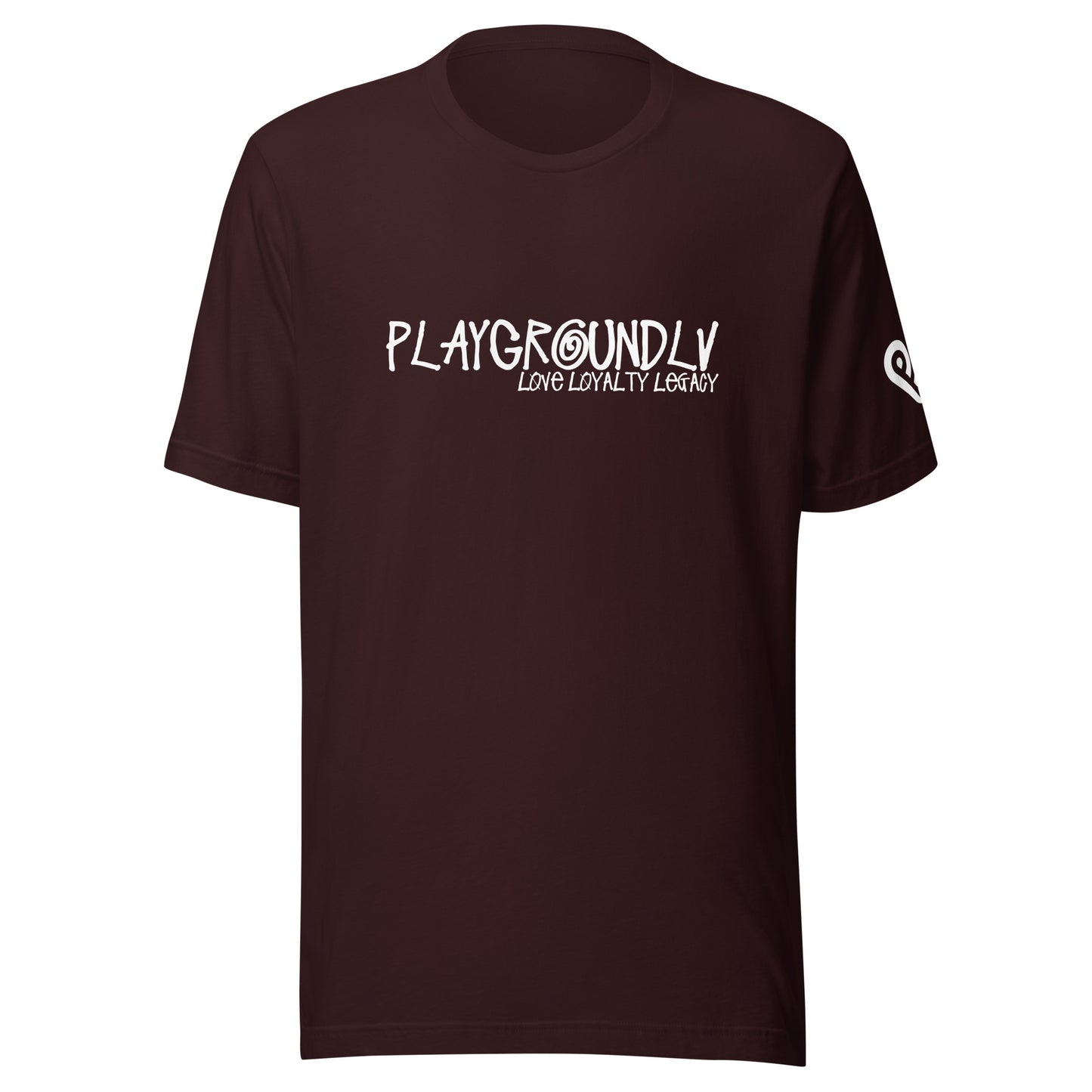 PG Heart on Sleeve Unisex t-shirt