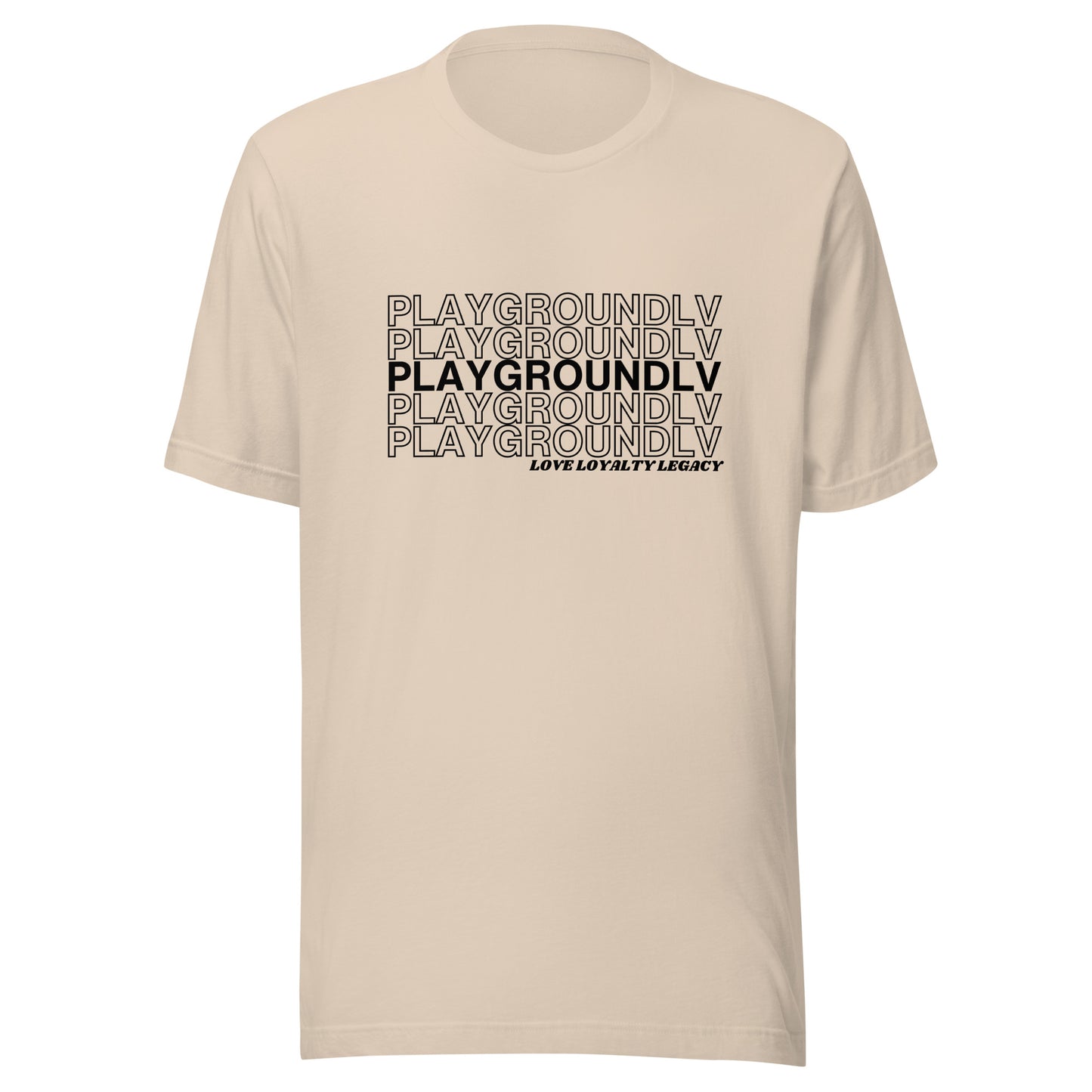 Playground Stack Unisex t-shirt