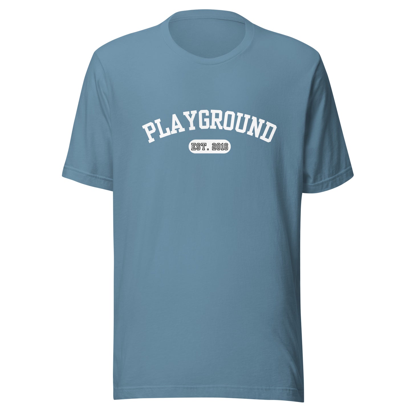Playground Varsity Print Unisex t-shirt
