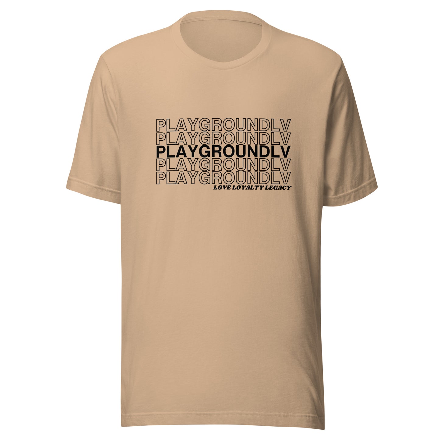 Playground Stack Unisex t-shirt