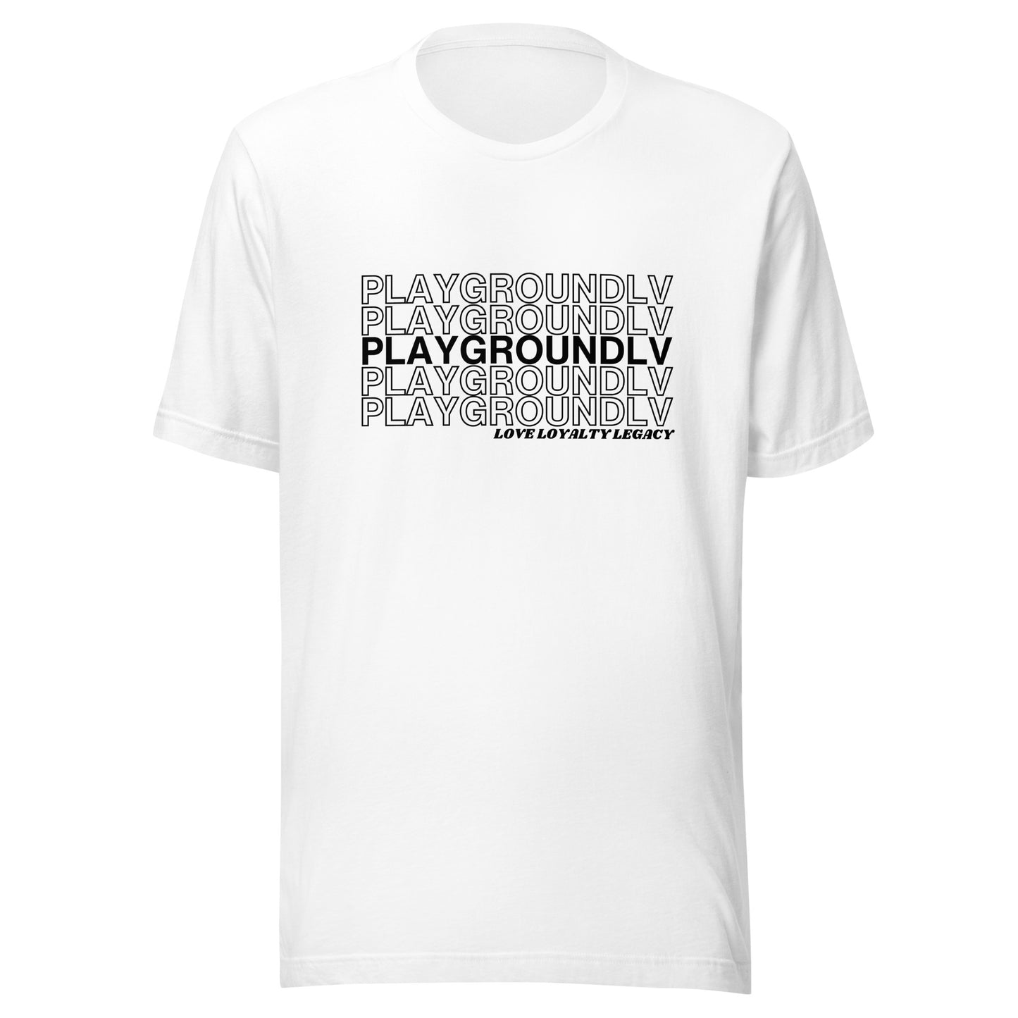 Playground Stack Unisex t-shirt