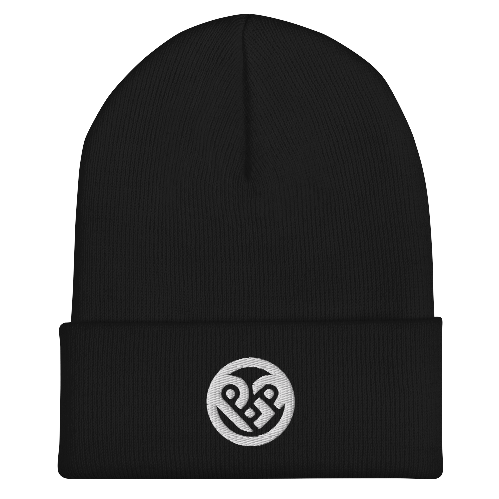 Cuffed Beanie Playground Love Circle Logo