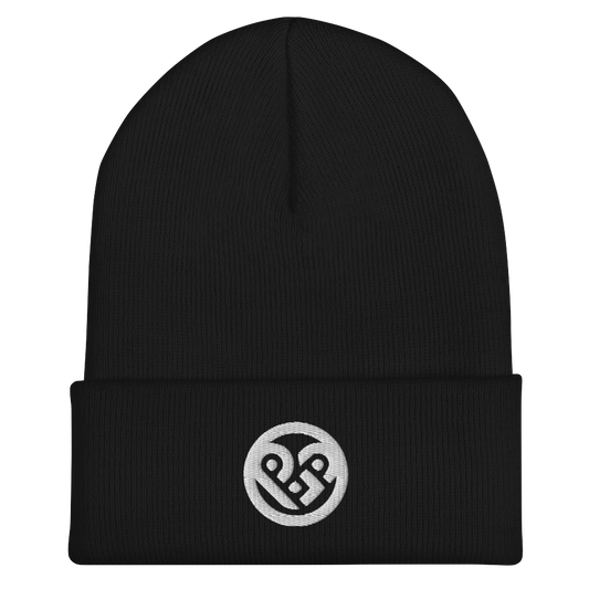 Cuffed Beanie Playground Love Circle Logo