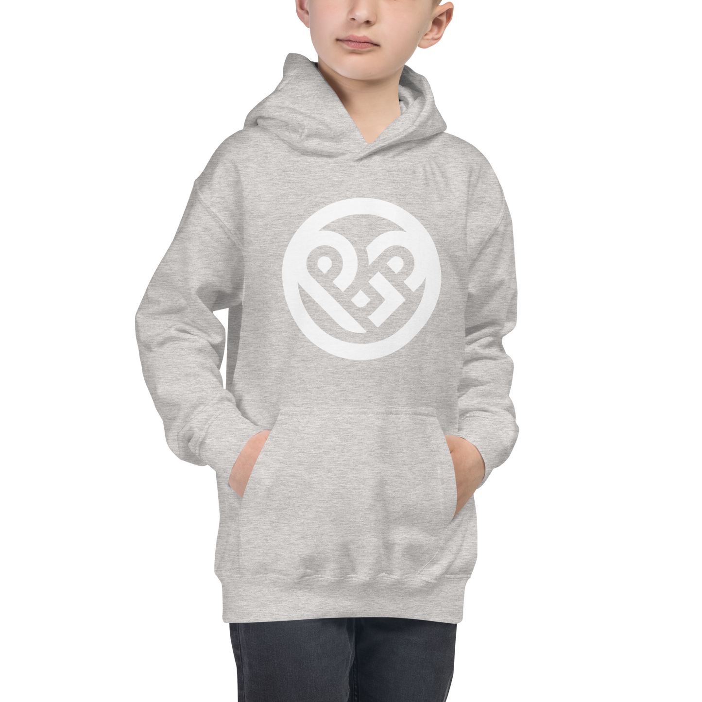 Youth Hoodie Playground Love Circle Logo