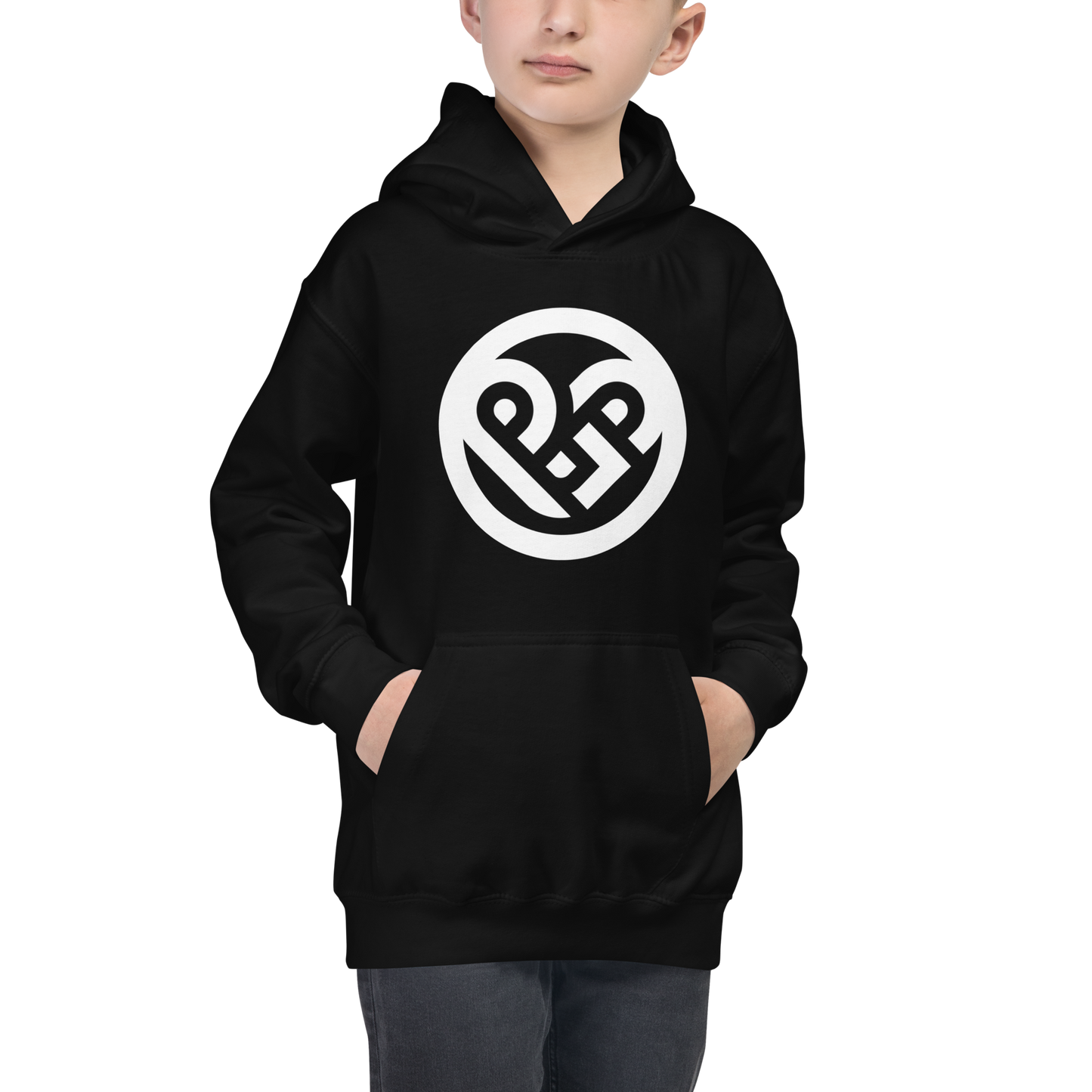 Youth Hoodie Playground Love Circle Logo