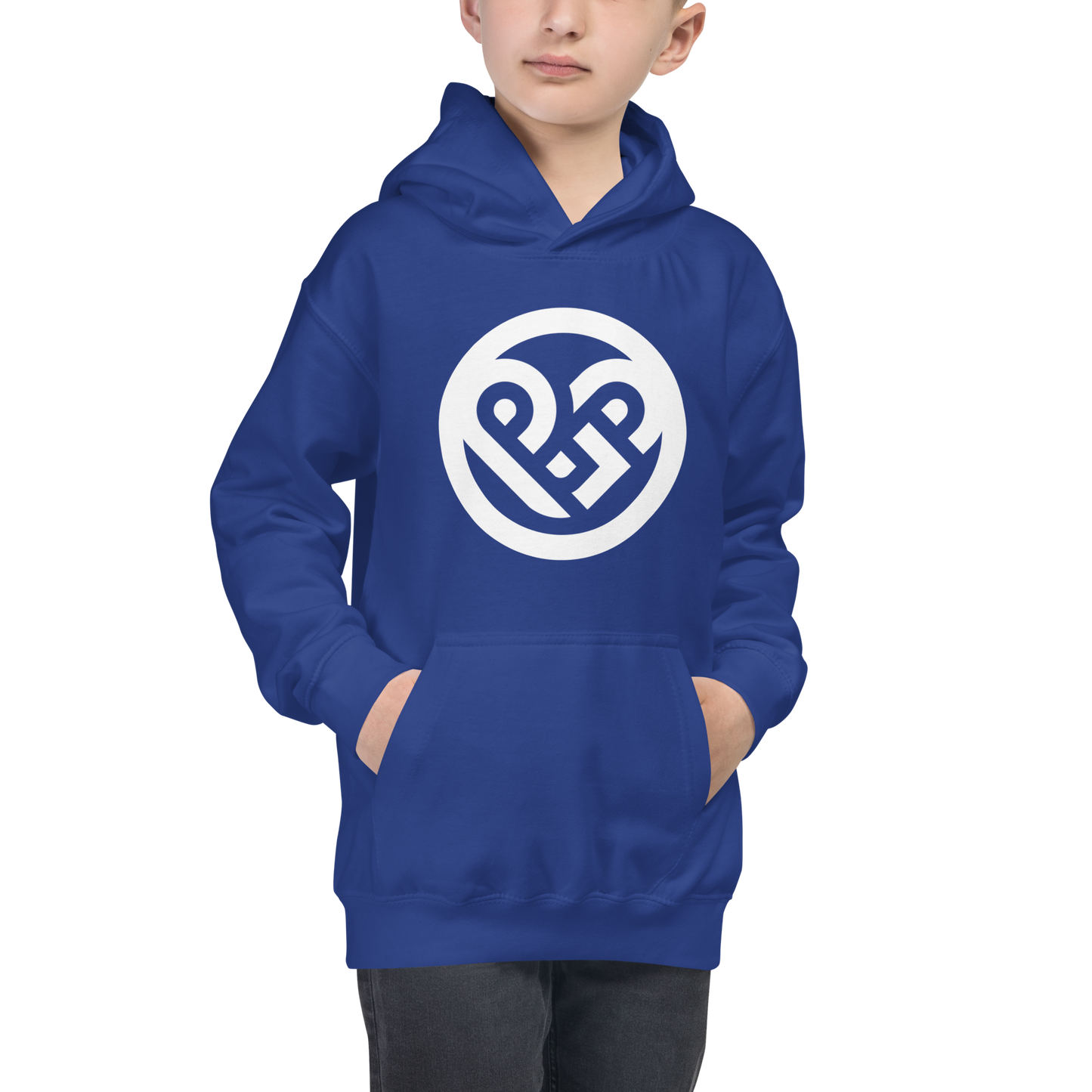 Youth Hoodie Playground Love Circle Logo