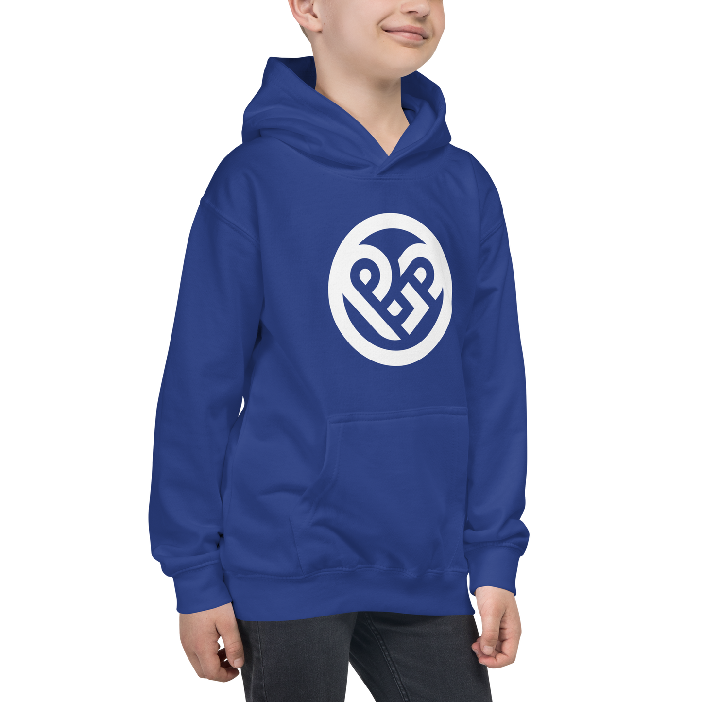 Youth Hoodie Playground Love Circle Logo