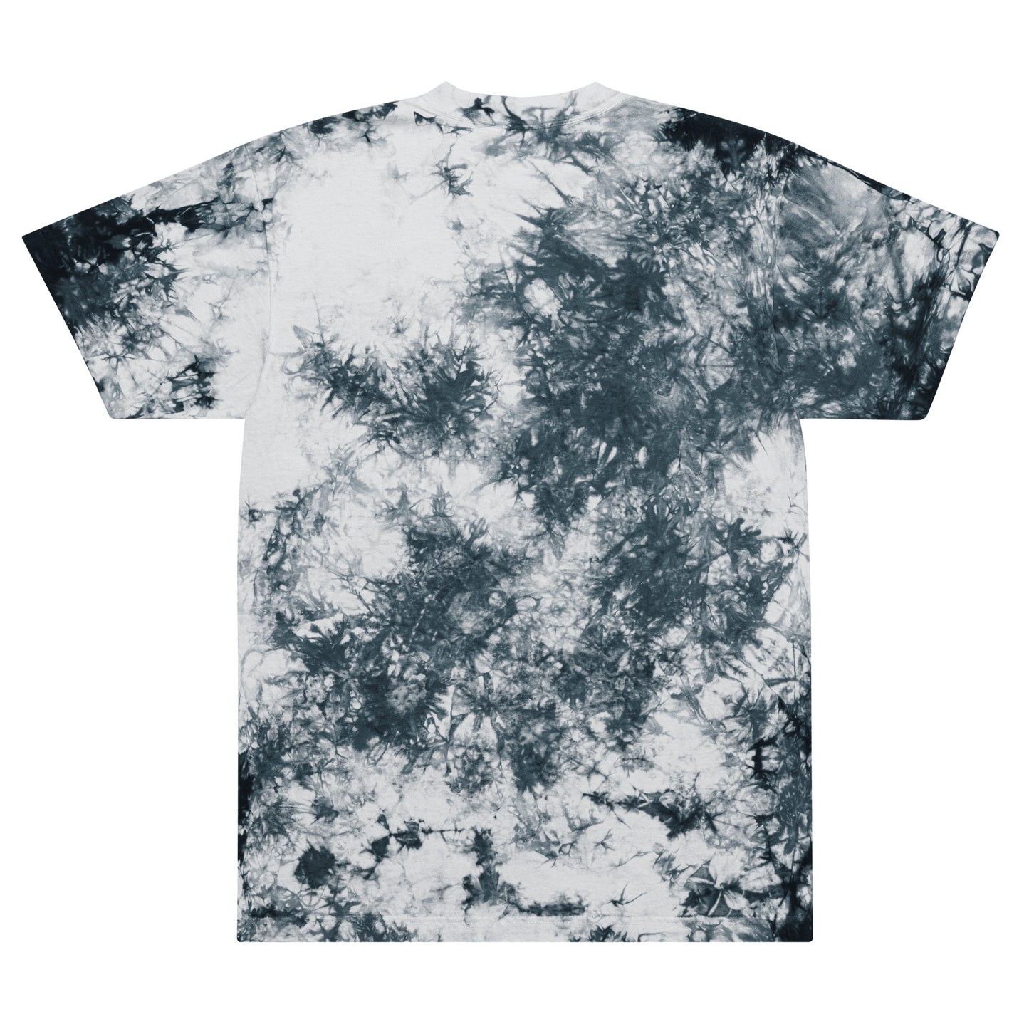 Playground Heart Circle Logo Oversized tie-dye t-shirt